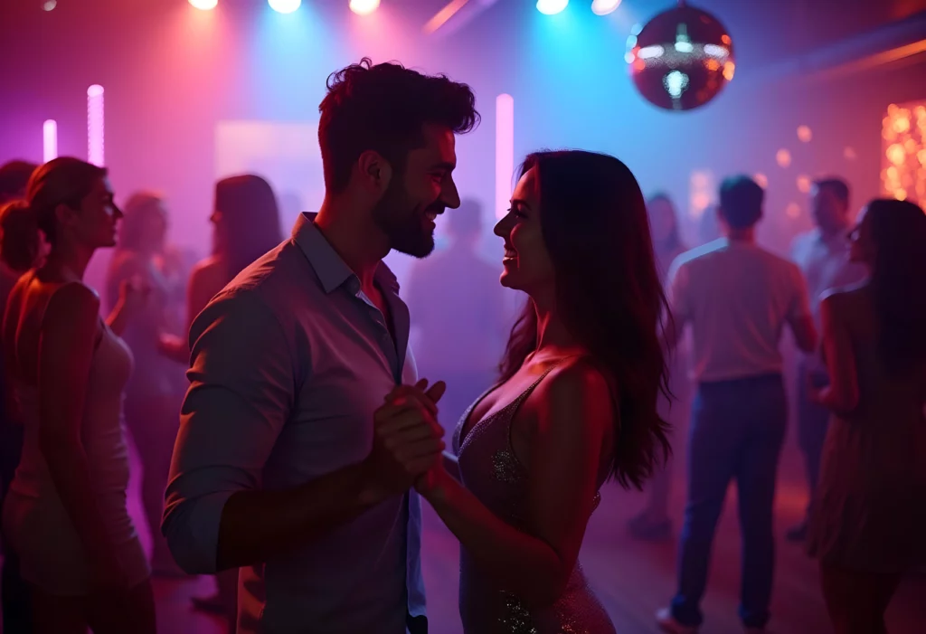 typy osobowości a randkowanie, para tańczy razem w kubie 